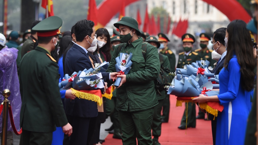 Sáng nay, Hà Nội tổ chức Lễ giao nhận quân năm 2022