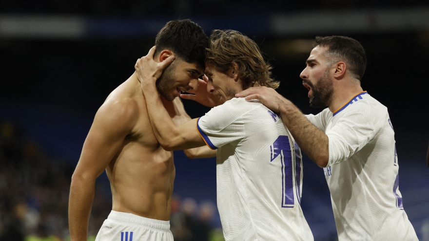 Real Madrid 1-0 Granada: Mãn nhãn với siêu phẩm của Asensio
