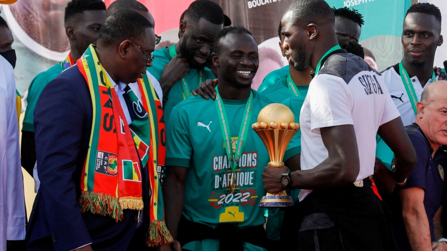 Mane và ĐT Senegal được thưởng "khủng" sau khi vô địch AFCON 2021