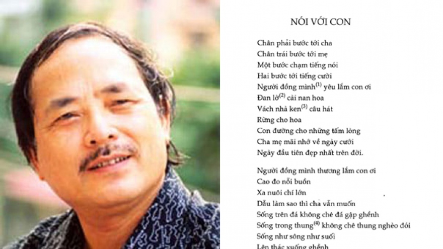 Nhà thơ Y Phương - tác giả bài thơ "Nói với con" - qua đời