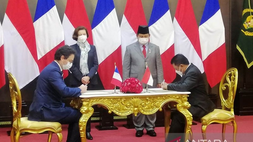 Hợp tác quốc phòng là trọng tâm trong quan hệ giữa Indonesia và Pháp