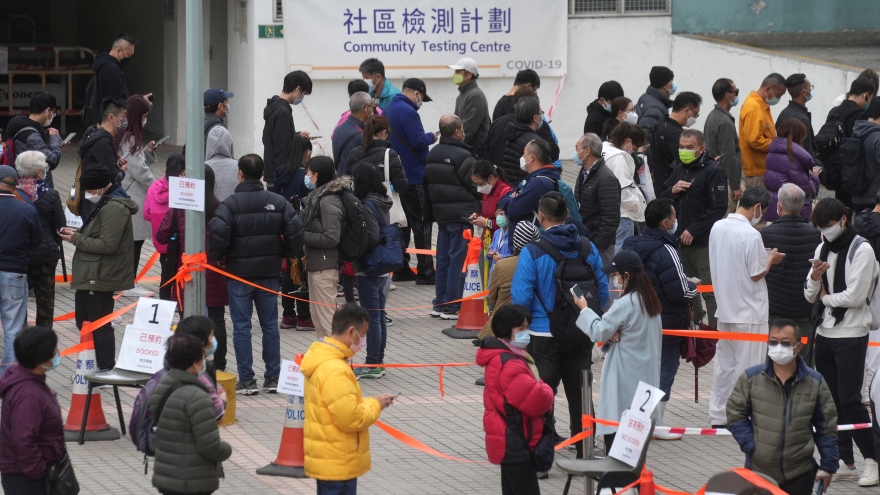 Hong Kong (Trung Quốc) lên kế hoạch xét nghiệm Covid-19 toàn bộ dân số