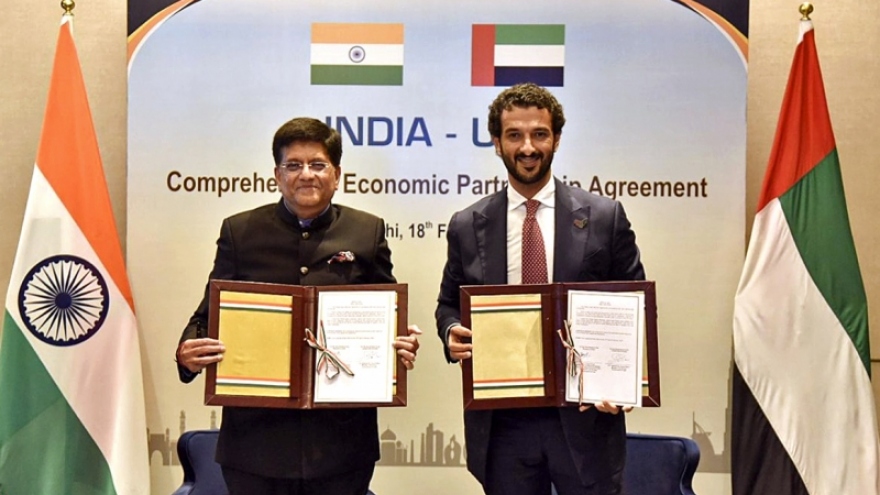 Ấn Độ, UAE dự kiến ​​tăng gấp đôi kim ngạch thương mại lên 100 tỷ USD