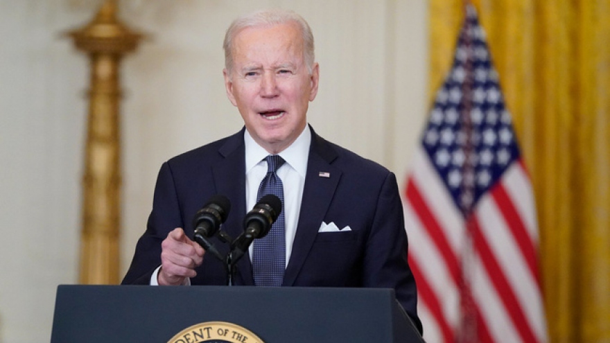 Tổng thống Mỹ Biden công bố các lệnh trừng phạt mới đối với Nga