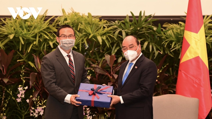 Chuyến thăm Singapore của Chủ tịch nước Nguyễn Xuân Phúc thành công tốt đẹp