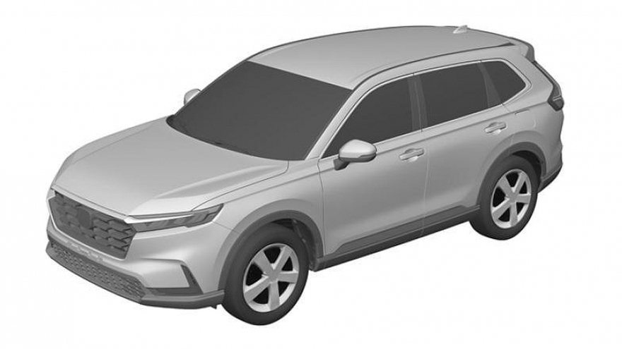 Honda CR-V 2023 lộ hình ảnh thiết kế trước khi ra mắt