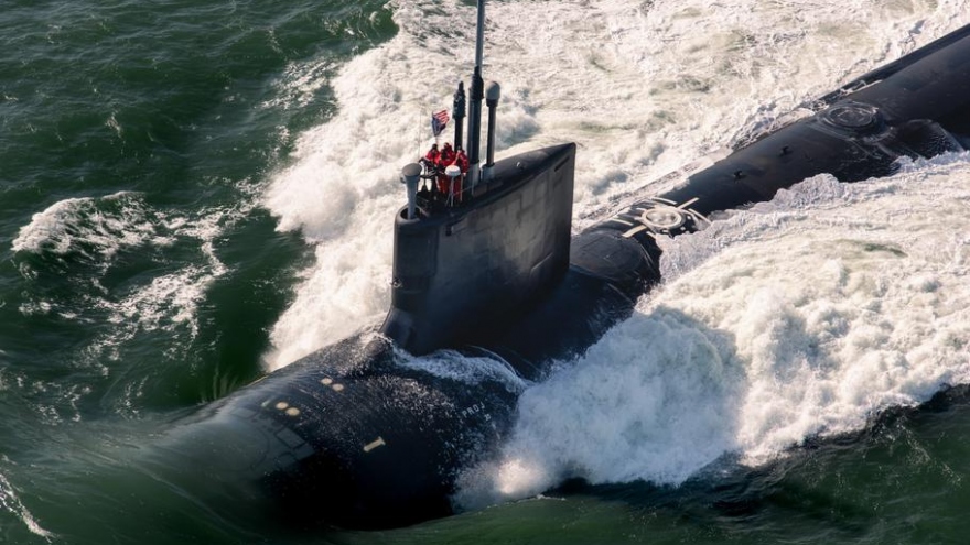 Mỹ thử nghiệm thành công tàu ngầm tấn công mới nhất