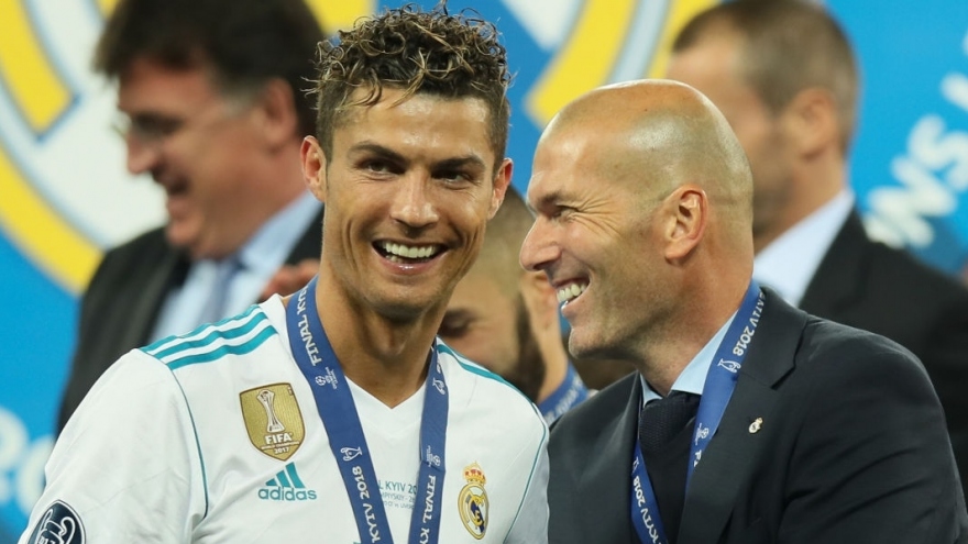 Tin chuyển nhượng bóng đá 8/2: HLV Zidane muốn tái hợp với Ronaldo
