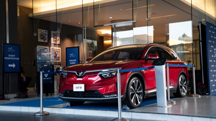 VinFast tổ chức roadshow ra mắt xe điện tại California