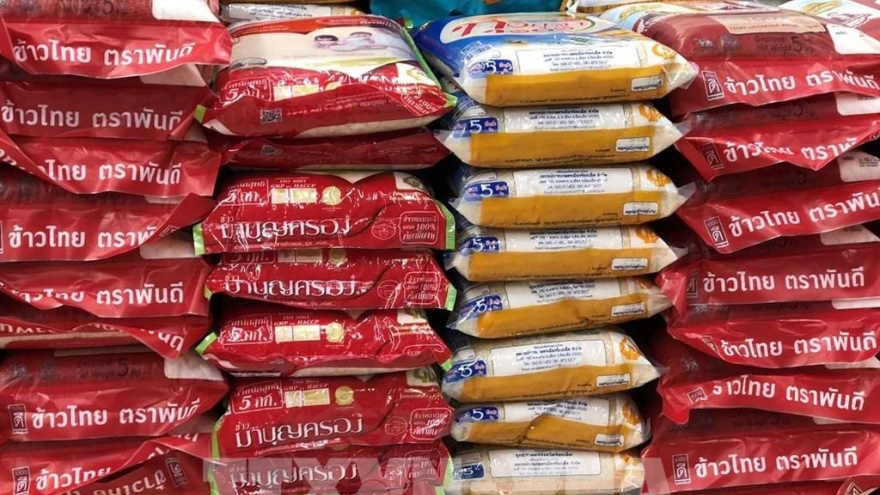 Xuất khẩu gạo của Thái Lan tăng mạnh
