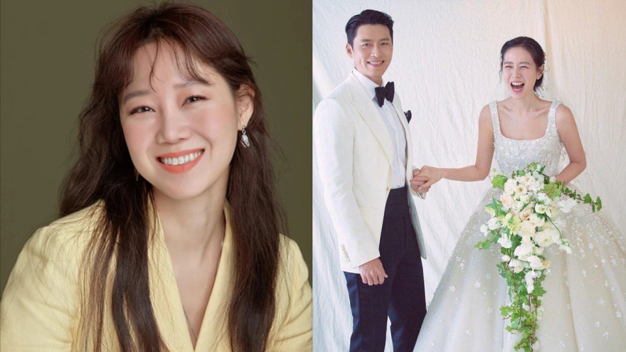 Nữ diễn viên Gong Hyo Jin bắt được hoa cưới của bạn thân Son Ye Jin