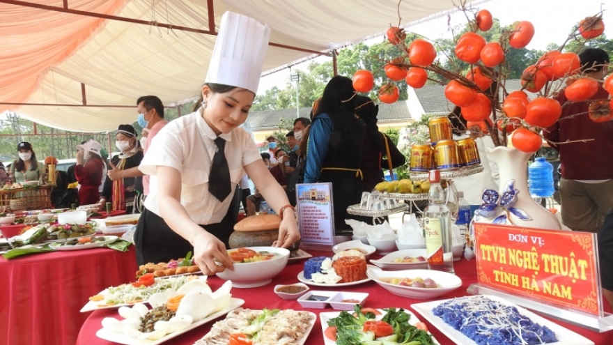 Hội tụ văn hóa ẩm thực tại Liên hoan Diễn xướng khu vực Trường Sơn – Tây Nguyên