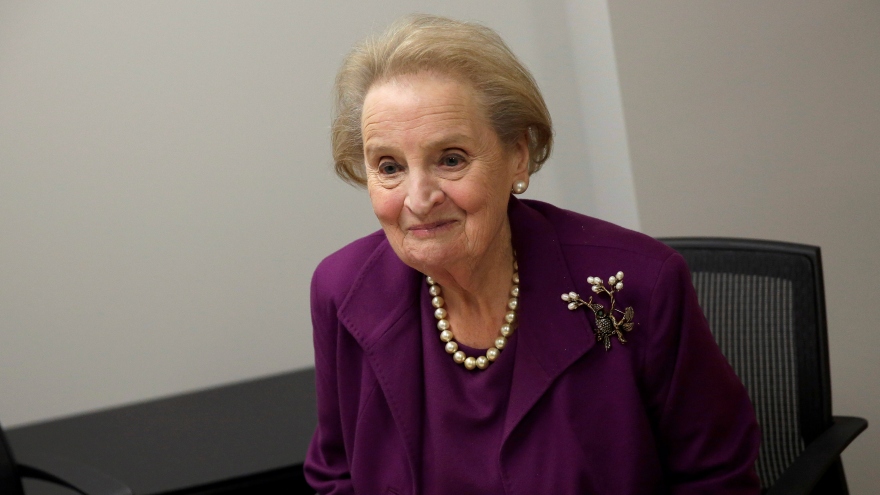 Cựu nữ Ngoại trưởng đầu tiên của Mỹ Madeleine Albright qua đời ở tuổi 84