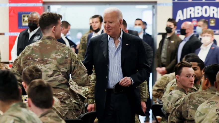 Nhà Trắng xác nhận sẽ không đưa quân Mỹ tới Ukraine sau bình luận của ông Biden ở Ba Lan