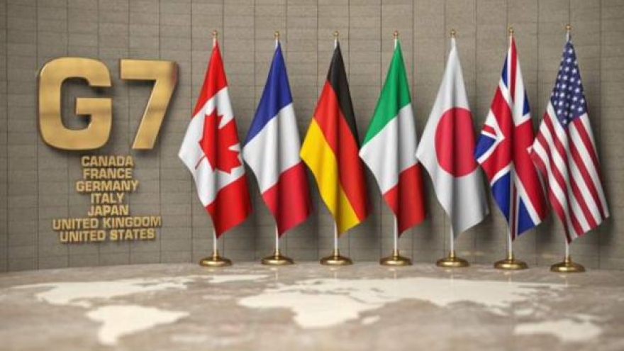 G7 tuyên bố sẵn sàng áp dụng các biện pháp trừng phạt bổ sung đối với Nga