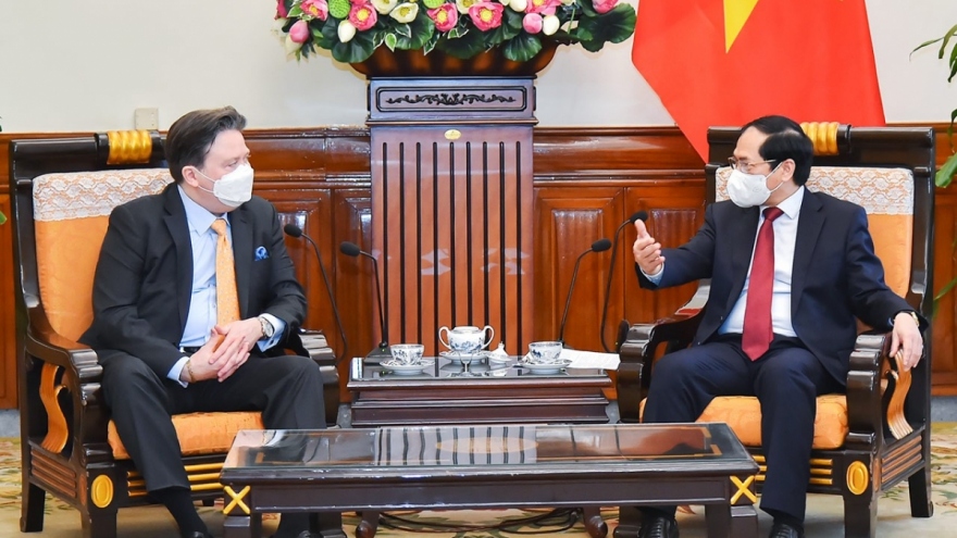 Bộ trưởng Ngoại giao, Công an tiếp tân Đại sứ Hoa Kỳ tại Việt Nam