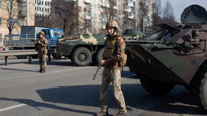 Bộ trưởng Quốc phòng Ukraine: Hơn 66.000 nam giới về nước chiến đấu ngăn chặn quân Nga