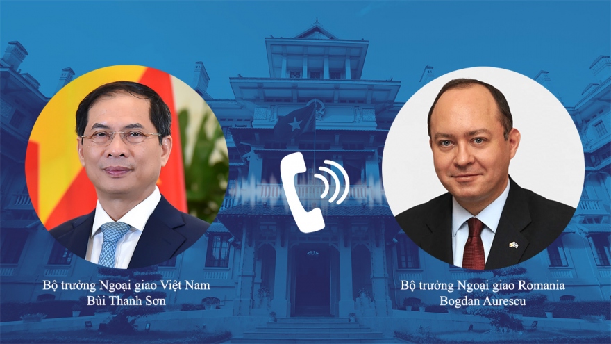 Bộ trưởng Ngoại giao Bùi Thanh Sơn cảm ơn Rumani đã hỗ trợ người Việt sơ tán từ Ukraine