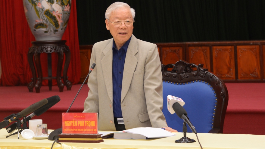 Toàn văn phát biểu của Tổng Bí thư Nguyễn Phú Trọng dịp về thăm và làm việc tại Hoà Bình