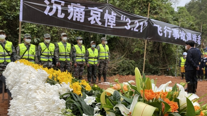 Trung Quốc tổ chức lễ tưởng niệm các nạn nhân vụ tai nạn máy bay