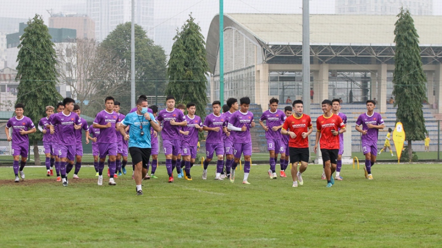 U23 Việt Nam lên đường dự Dubai Cup 2022 với 28 cầu thủ