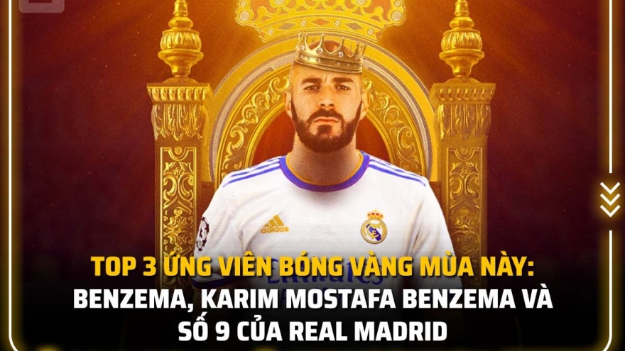 Biếm họa 24h: Benzema là ứng viên hàng đầu cho Quả bóng Vàng 2022