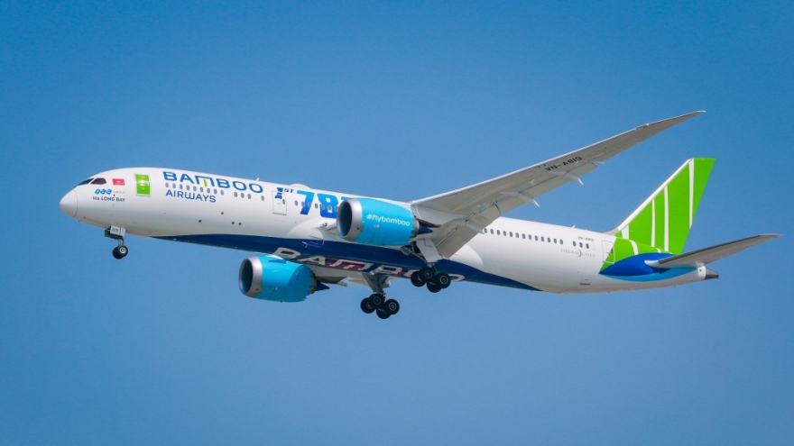 Bamboo Airways giữ “ngôi vương” bay đúng giờ nhất toàn ngành tháng 4/2022