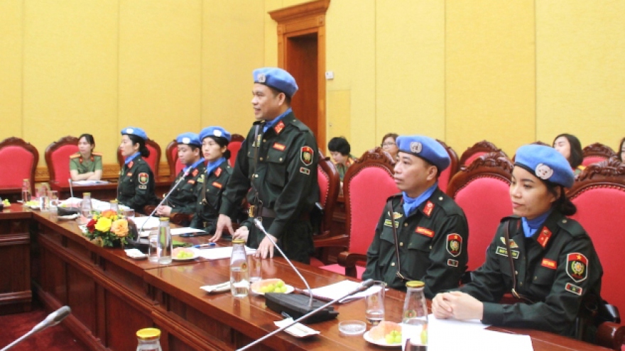 Công an nhân dân Việt Nam tham gia lực lượng gìn giữ hòa bình của Liên Hợp quốc