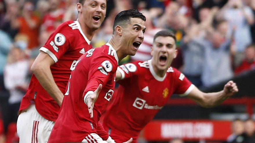 Ronaldo lập siêu kỷ lục sau khi ghi hat-trick vào lưới Norwich City