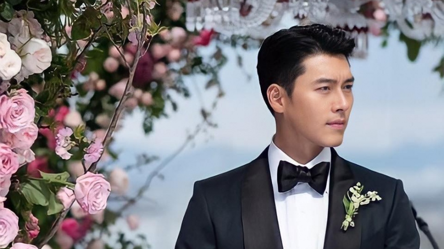 Ngất ngây trước vẻ điển trai của Hyun Bin trong đám cưới với Son Ye Jin