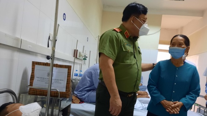Hai chiến sĩ Công an TP Hà Nội bị thương khi truy bắt tội phạm