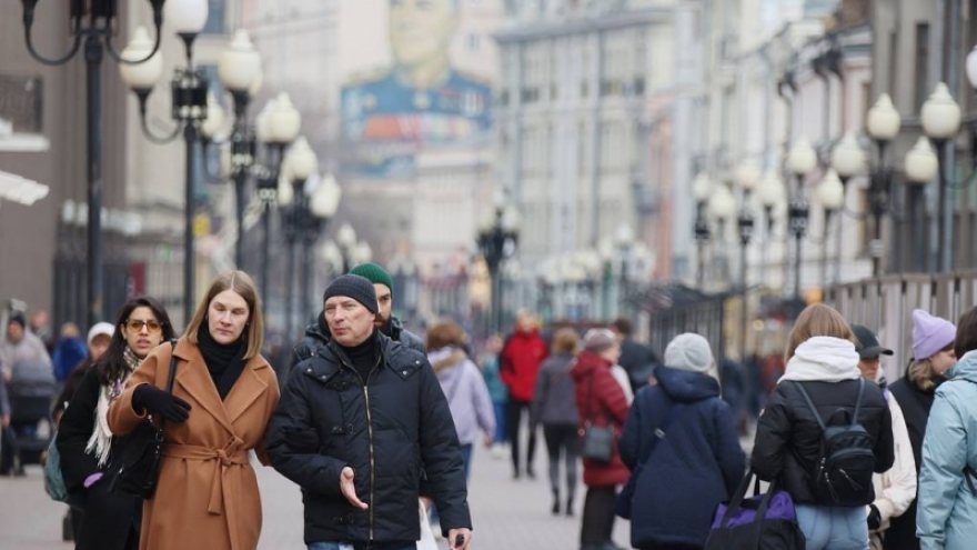 Uớc tính sơ bộ dân số của Liên bang Nga là 147 triệu người