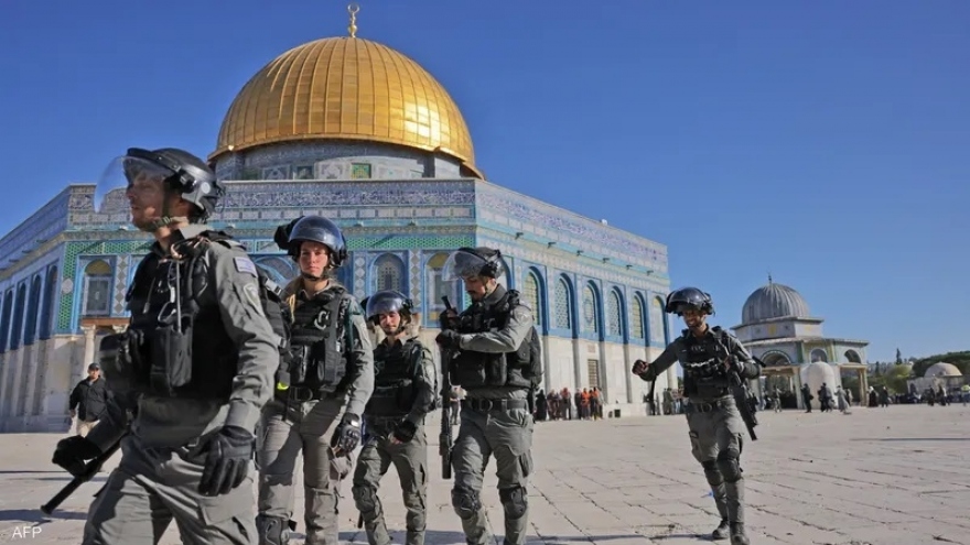 Ngày thứ 4 liên tiếp căng thẳng Israel-Palestine ở Nhà thờ Hồi giáo Al-Aqsa