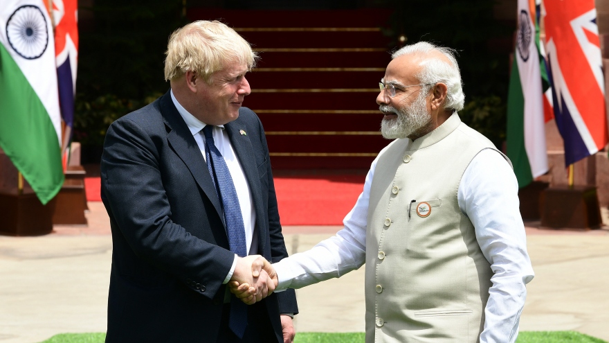 Anh - Ấn Độ hướng tới mục tiêu ký kết Hiệp định thương mại tự do