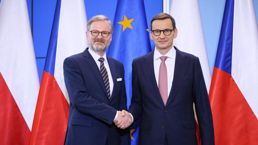 Ba Lan và Séc cùng chung lập trường ứng phó với Nga