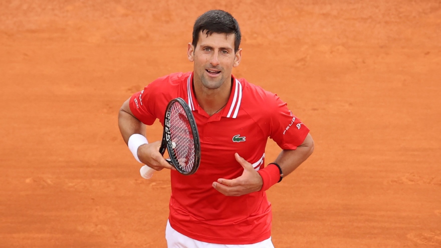 Djokovic hướng tới Roland Garros bằng giải đấu trên sân nhà