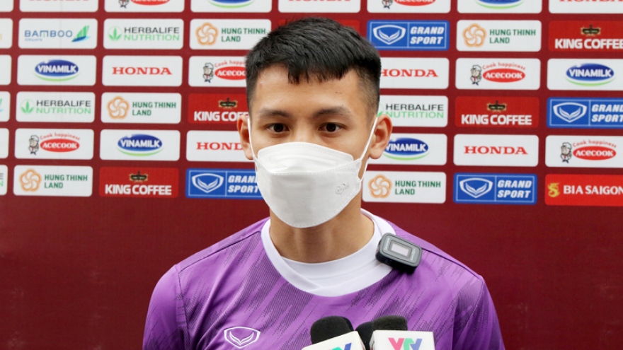 Hùng Dũng nói gì khi được chọn làm đội trưởng U23 Việt Nam dự SEA Games 31?