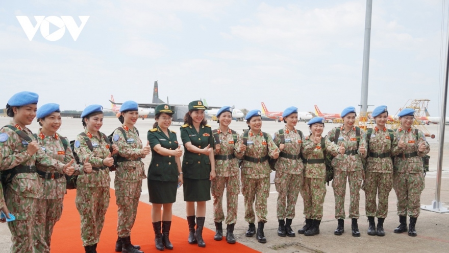 Lực lượng Gìn giữ hòa bình Việt Nam xuất quân làm nhiệm vụ tại UNISFA