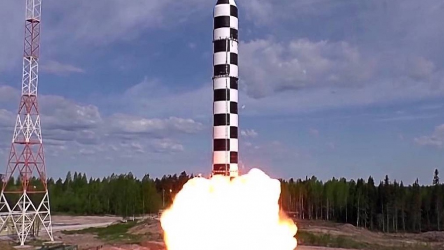“Tên lửa Sarmat của Nga ‘bất khả chiến bại’ trước mọi hệ thống phòng thủ của NATO”