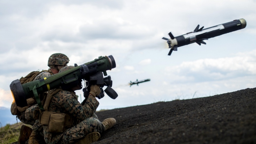 Mỹ đang cạn dần tên lửa chống tăng Javelin gửi cho Ukraine