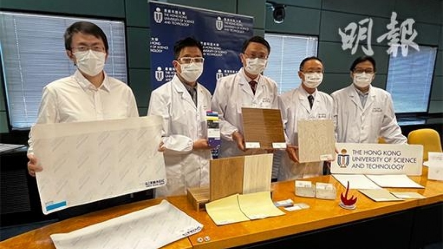 Hong Kong phát triển lớp phủ diệt khuẩn có thể tiêu diệt Omicron