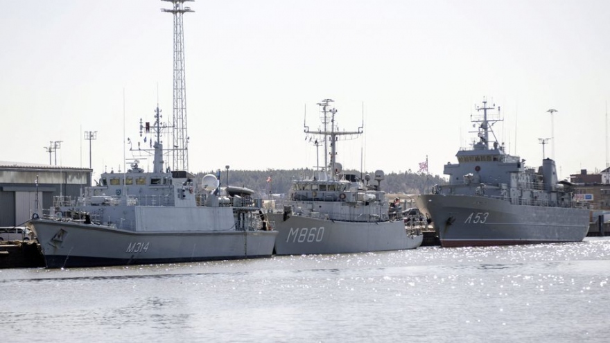Tàu chiến NATO tới Phần Lan tập trận