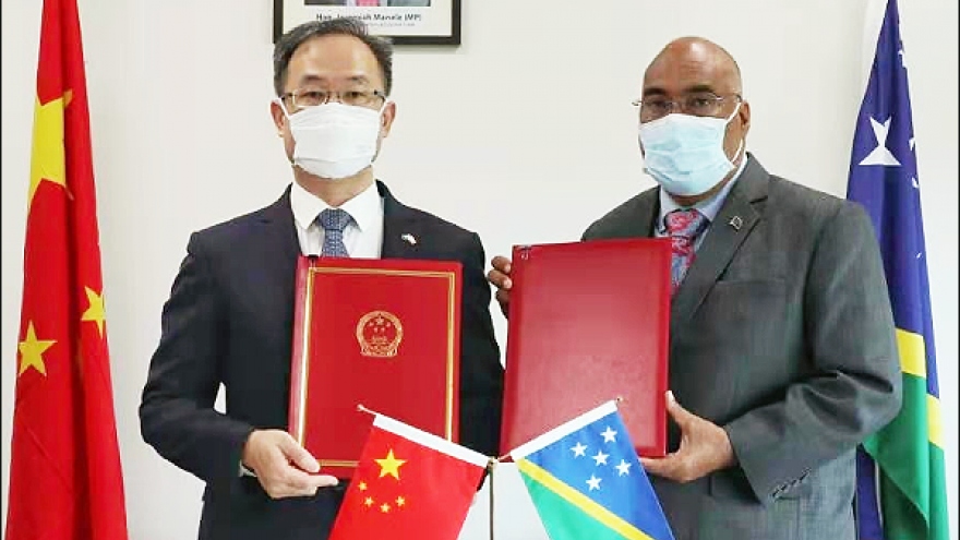 Quần đảo Solomon ký thỏa thuận an ninh với Trung Quốc
