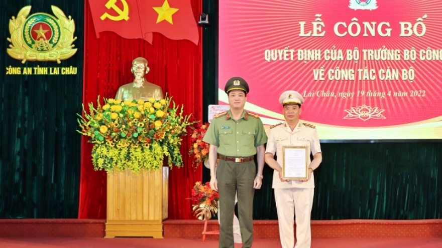 Lai Châu có tân Phó Giám đốc Công an tỉnh