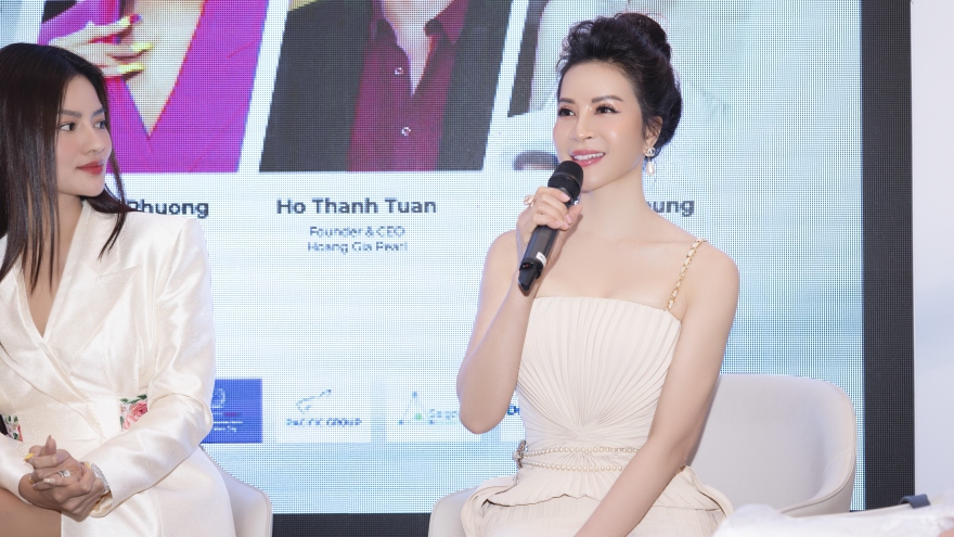 MC Thanh Mai trẻ trung, "đọ sắc" siêu mẫu Vũ Thu Phương