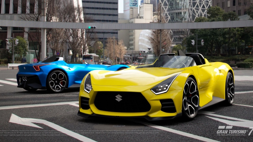 Suzuki Vision Gran Turismo Concept: Ô tô mang động cơ của xe máy