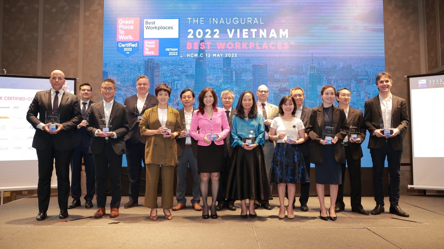15 doanh nghiệp nhận giải thưởng "Nơi làm việc tốt nhất Việt Nam"