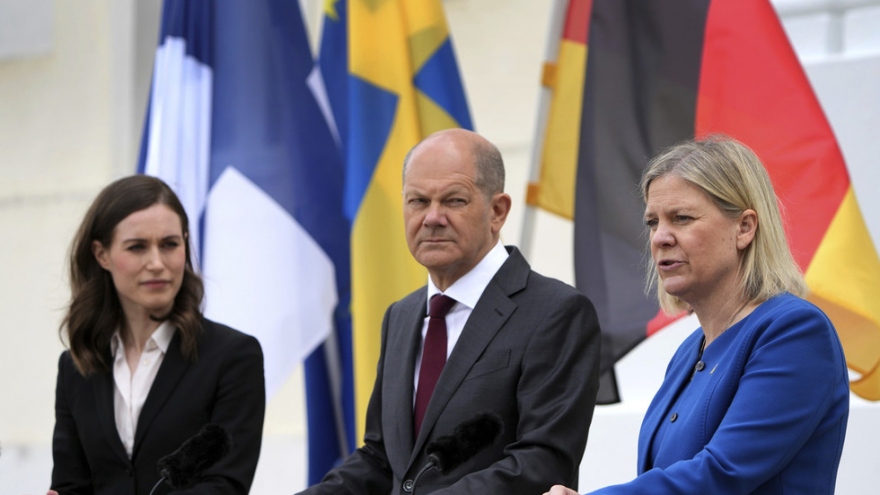 Đức ủng hộ Phần Lan và Thụy Điển gia nhập NATO