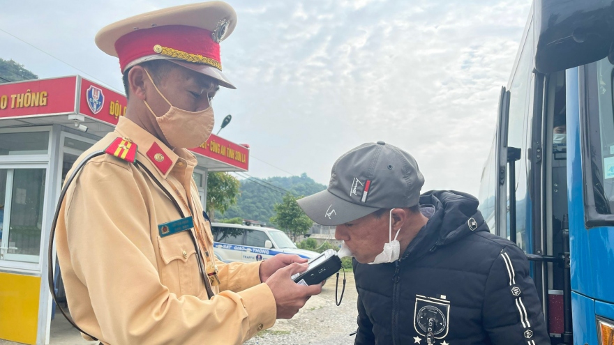 43 lái xe ở Sơn La bị tước giấy phép trong 4 ngày nghỉ lễ
