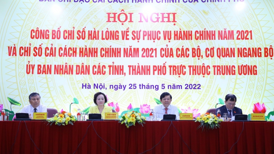 Hải Phòng, Quảng Ninh, Đà Nẵng dẫn đầu về cải cách hành chính năm 2021
